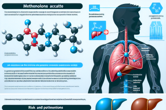 Acetato de metenolona y salud hepática: riesgos y cuidados