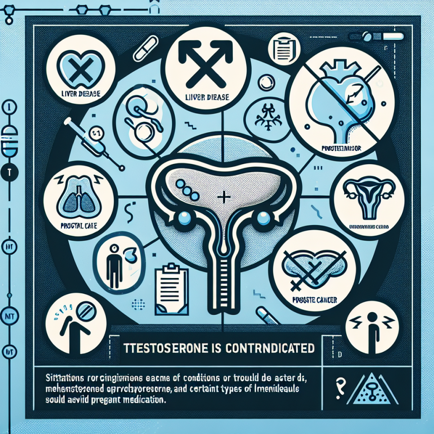 Casos en los que Methyltestosterone está contraindicado