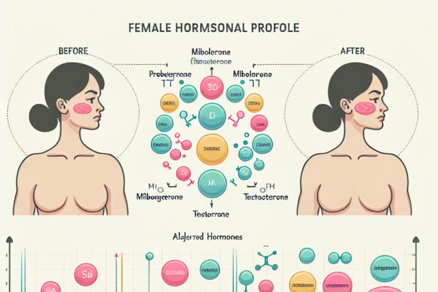 Cómo afecta Mibolerone al perfil hormonal femenino