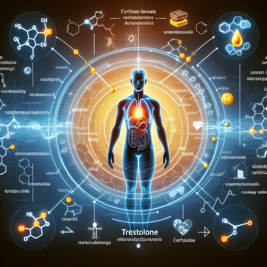 Cómo afectan los niveles de cortisol al usar Trestolone