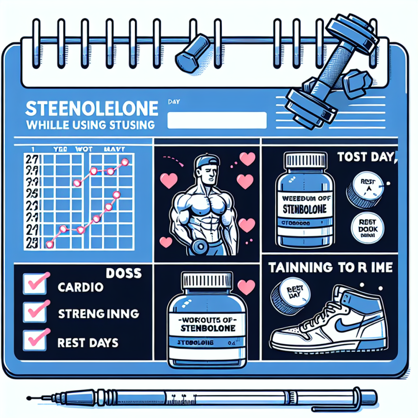 Cómo ajustar tu split semanal al usar Stenbolone