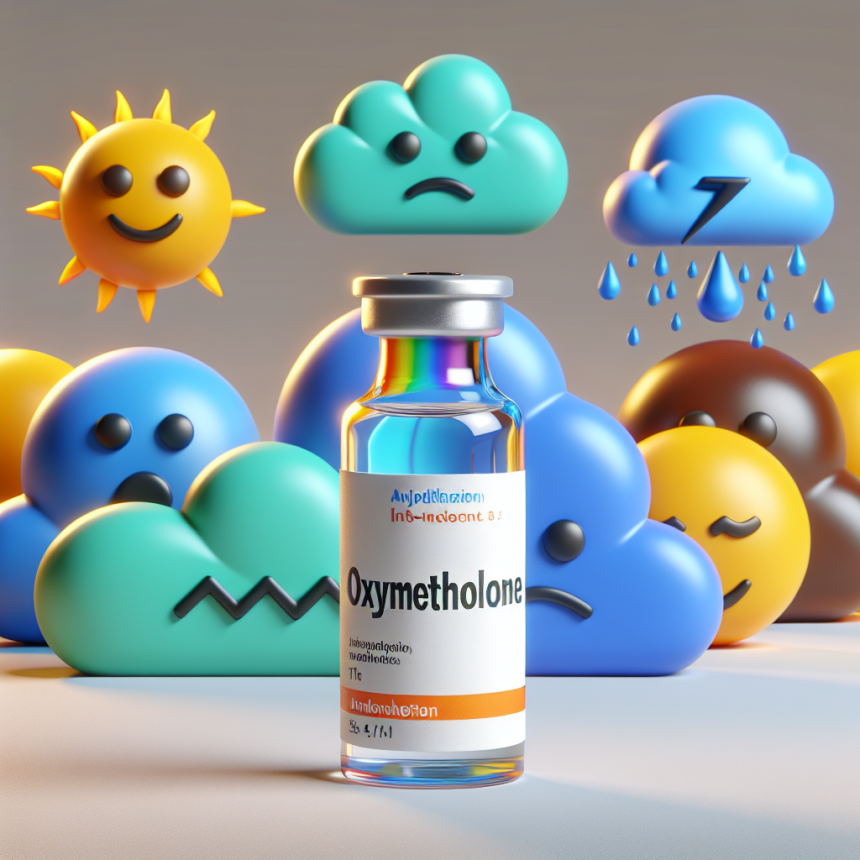 Oximetolona inyectable y cambios en el estado de ánimo