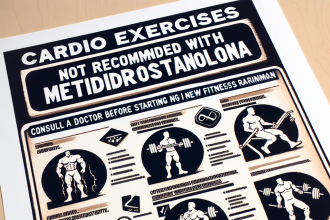 ¿Qué formas de cardio no se recomiendan con Metildrostanolona?