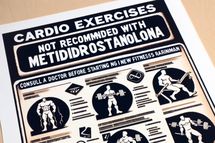 ¿Qué formas de cardio no se recomiendan con Metildrostanolona?