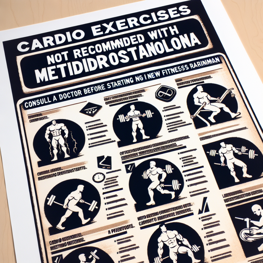 ¿Qué formas de cardio no se recomiendan con Metildrostanolona?