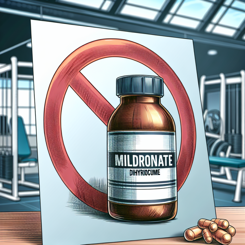 Suplementos prohibidos con Mildronate Dihydricume