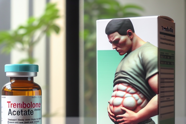 Acetato de trenbolona y sensación de hinchazón abdominal