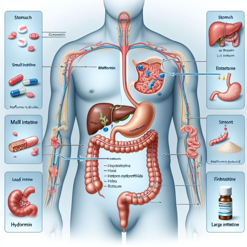 Cómo afecta Metformin Hydrochlorid al sistema digestivo