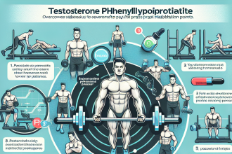 Cómo usar Fenilpropionato de testosterona para superar estancamientos
