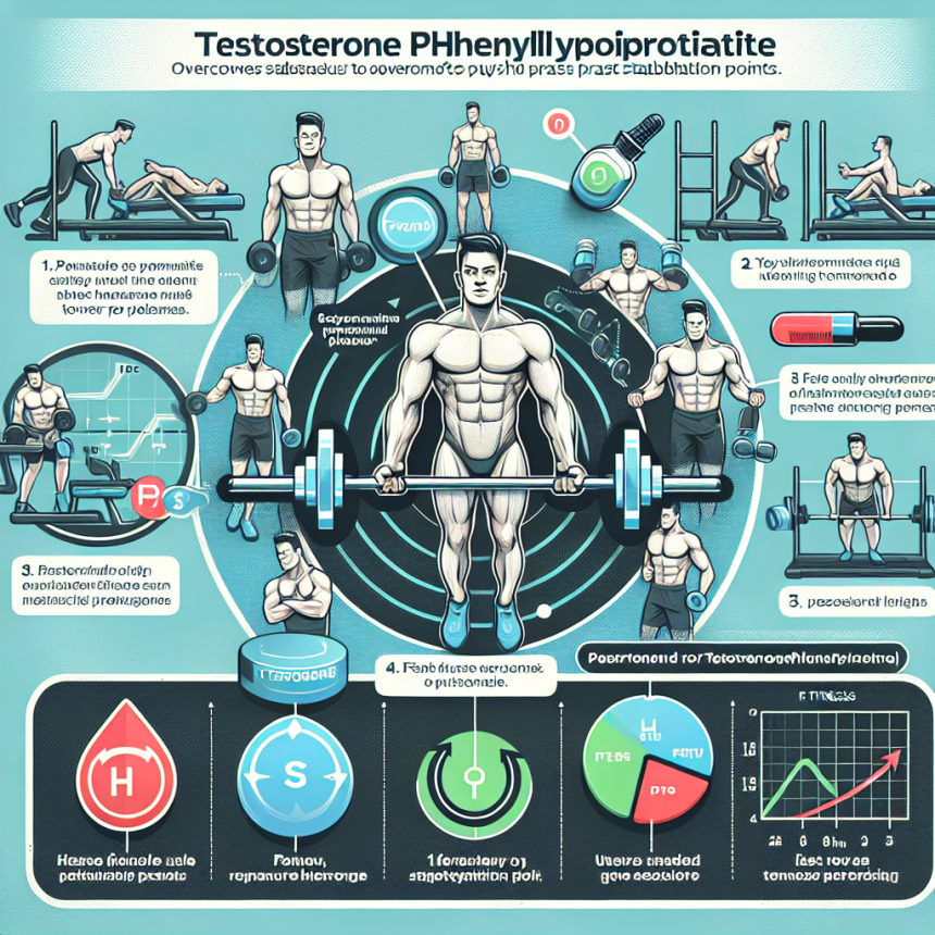 Cómo usar Fenilpropionato de testosterona para superar estancamientos