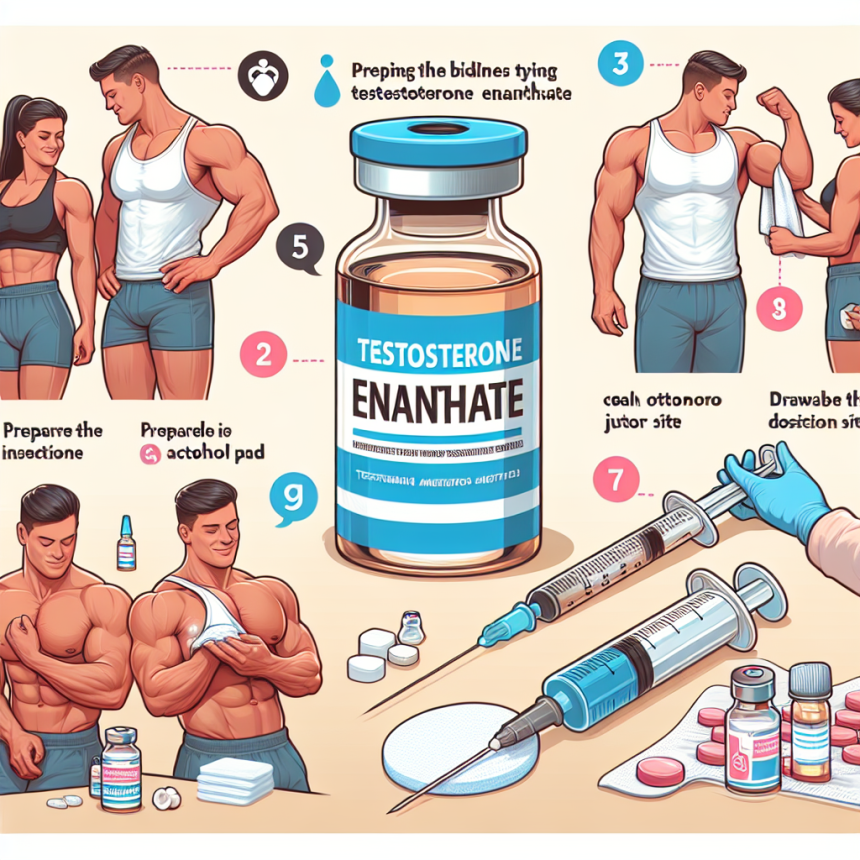 Consejos para principiantes que prueban Enantato de testosterona