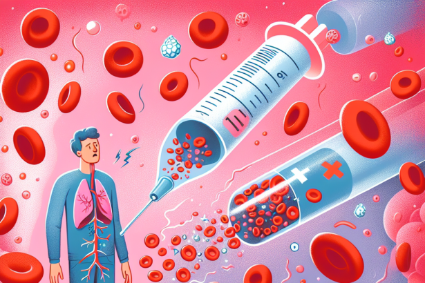 Tirzepatide y aumento de glóbulos rojos