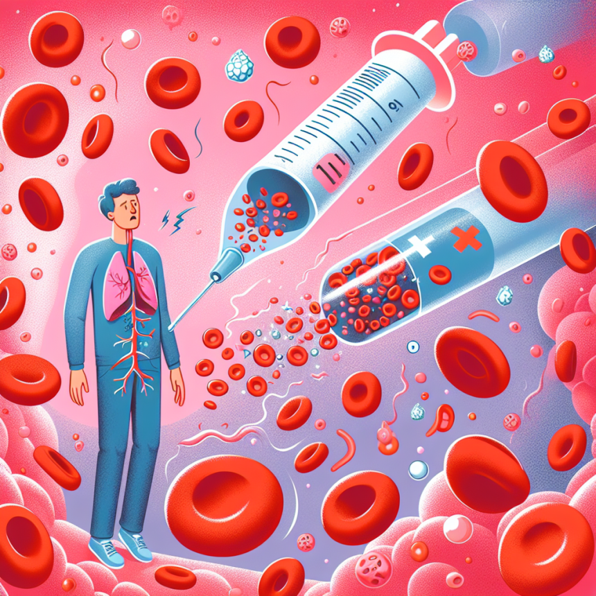 Tirzepatide y aumento de glóbulos rojos