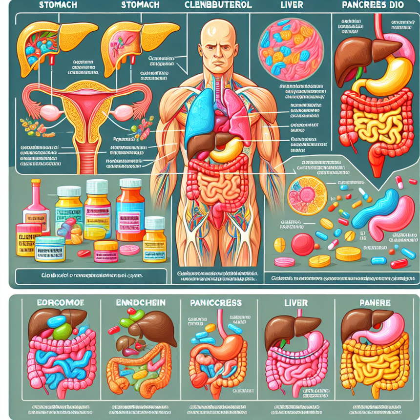 Cómo afecta Clenbuterol al sistema digestivo