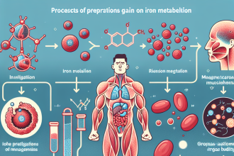 Cómo afecta Preparativos para ganar masa muscular al metabolismo del hierro