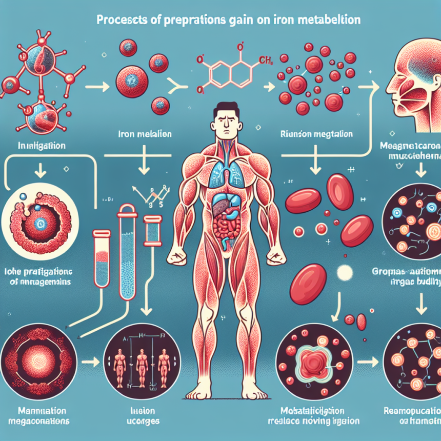 Cómo afecta Preparativos para ganar masa muscular al metabolismo del hierro