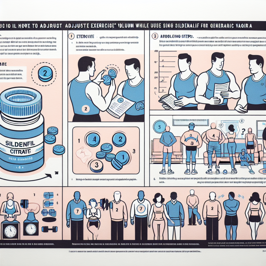 Cómo ajustar el volumen de entrenamiento al usar Sildenafil Citrate (Viagra generic)