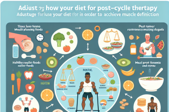 Cómo ajustar la dieta con Terapia post-cíclica para definición