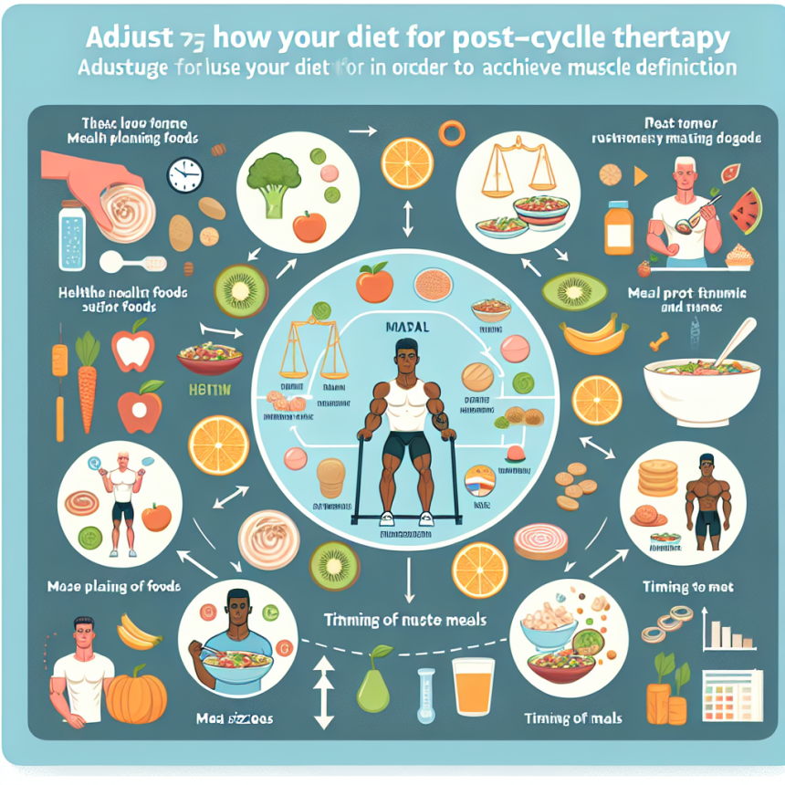 Cómo ajustar la dieta con Terapia post-cíclica para definición