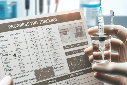 Cómo documentar el progreso con Agua bacteriostática para inyección