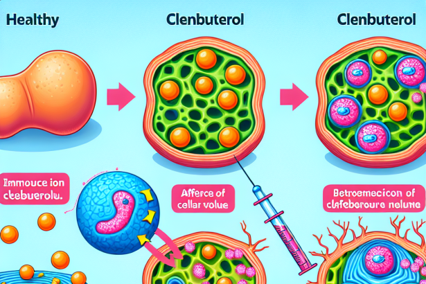 Cómo influye Clenbuterol en el volumen celular