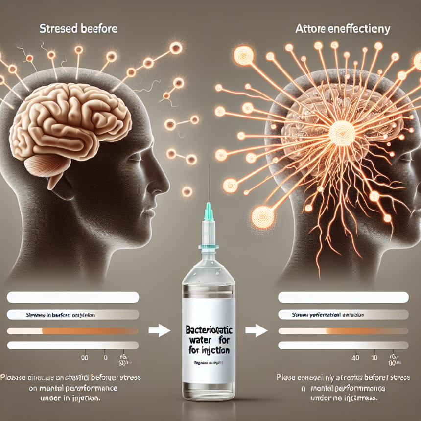 Cuánto influye Agua bacteriostática para inyección en el rendimiento mental bajo estrés