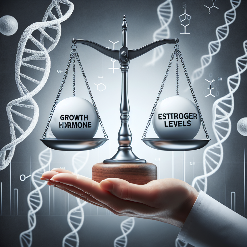 Hormona del crecimiento y niveles de estrógeno