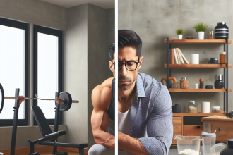 Preparativos para ganar masa muscular y dificultad para concentrarse