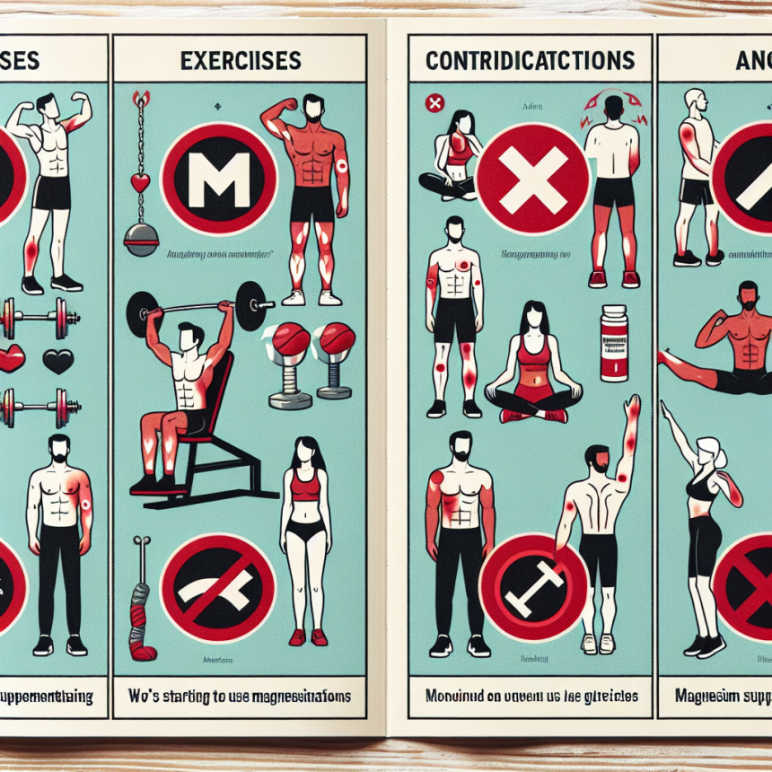 Qué ejercicios evitar si usas Magnesium por primera vez