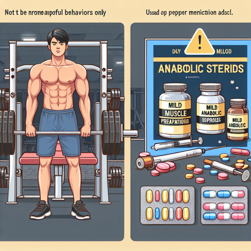 Qué esperar al usar Preparativos para ganar masa muscular junto a anabólicos suaves