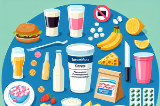 Qué evitar comer al usar Citrato de toremifeno