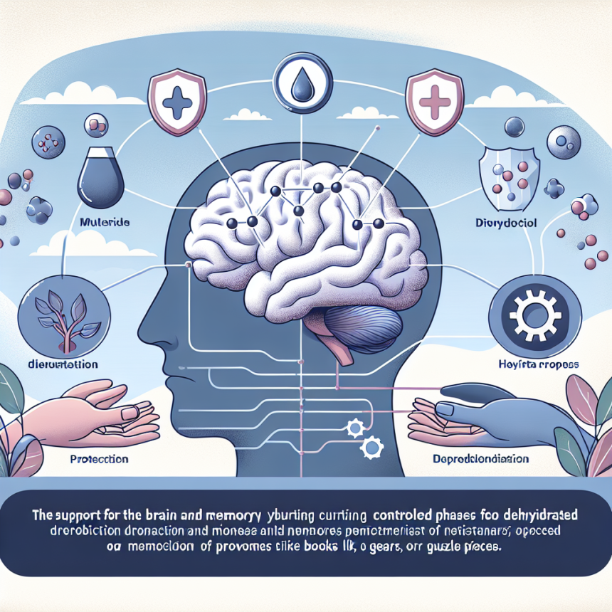Apoyo al cerebro y la memoria en fases de deshidratación controlada