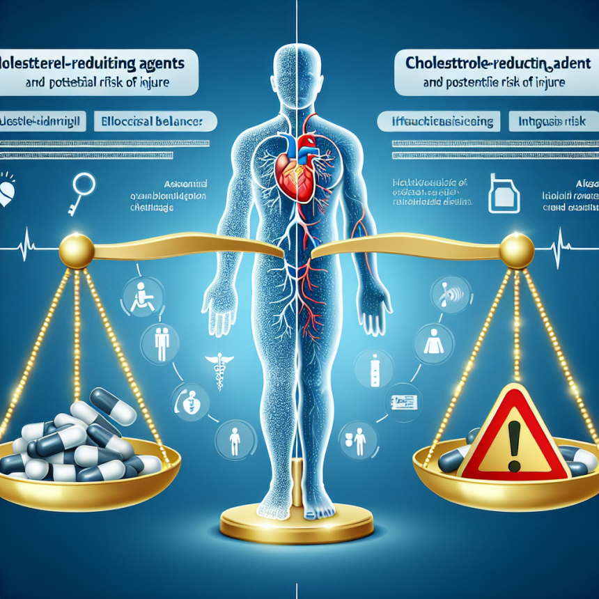 ¿Colesterol - agentes reductores puede aumentar el riesgo de lesiones?