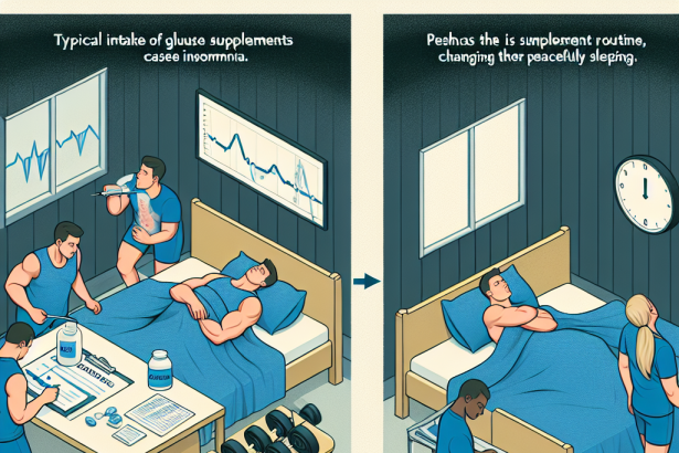 Cómo ajustar el entrenamiento si Apoyo a la glucosa produce insomnio