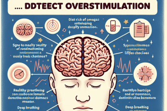 Cómo detectar una sobreestimulación con Apoyo al cerebro y la memoria