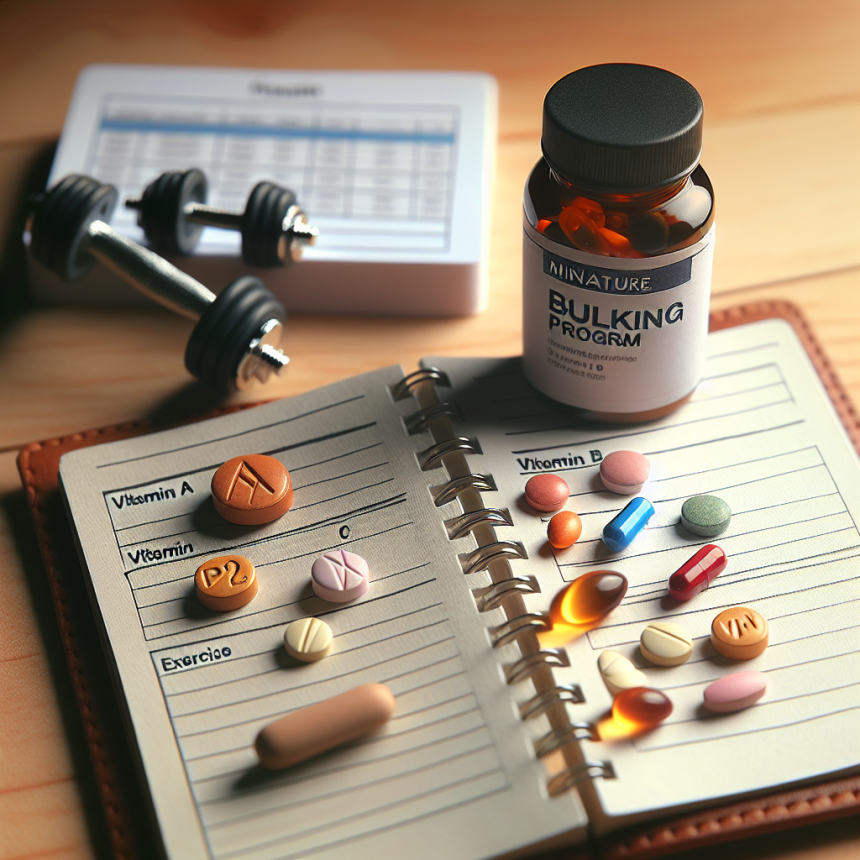 Cómo programar un mini bulk con Vitamines