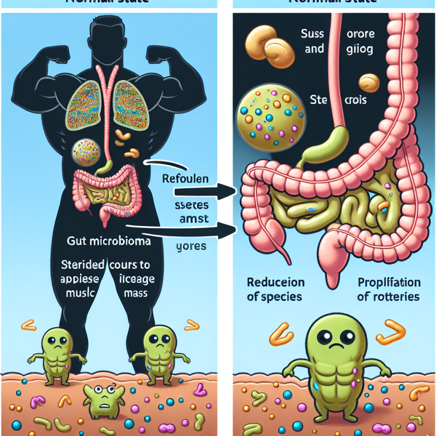 Cómo reacciona la microbiota intestinal a Cursos de esteroides para aumentar la masa muscular