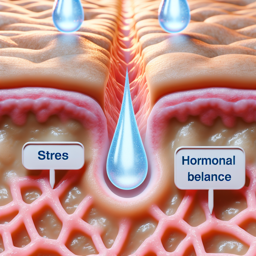 Cómo responde la piel al sudor con Estrés y equilibrio hormonal