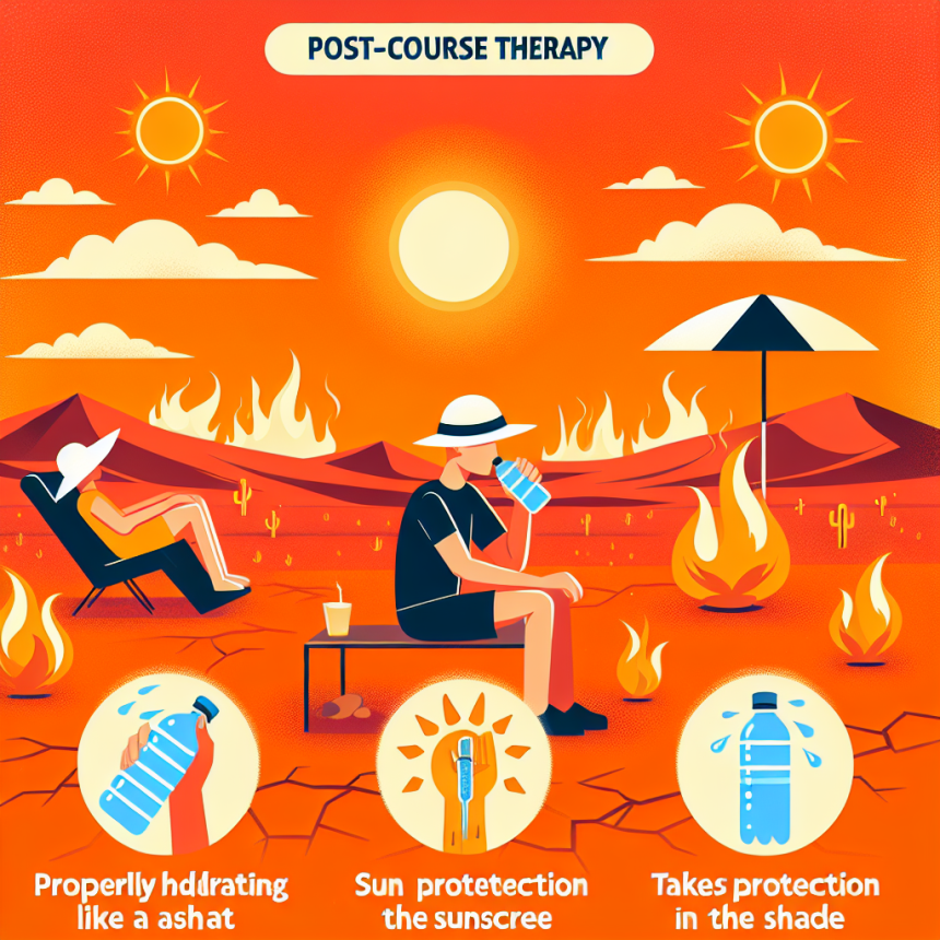 Consejos para usar Terapia posterior al curso en calor extremo