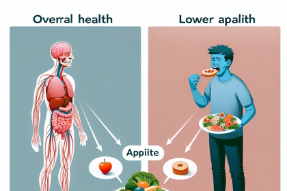 El impacto de Salud general sobre el apetito