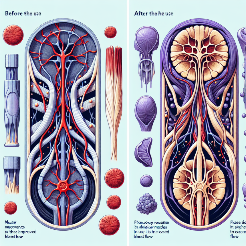 Qué cambios hay en el tono muscular al usar Viagra