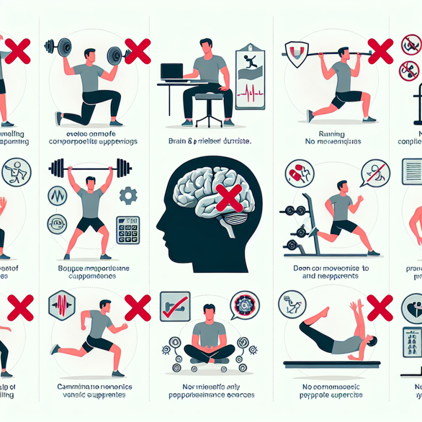 Qué ejercicios evitar si usas Apoyo al cerebro y la memoria por primera vez