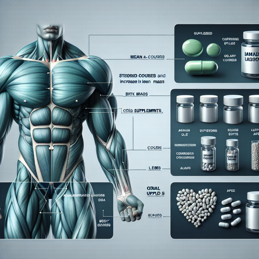 Qué esperar al combinar Cursos de esteroides para secado y modelado corporal (aumento de masa magra) con orales