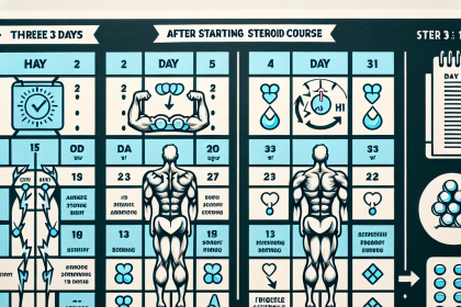 Qué esperar de los primeros 3 días con Cursos de esteroides