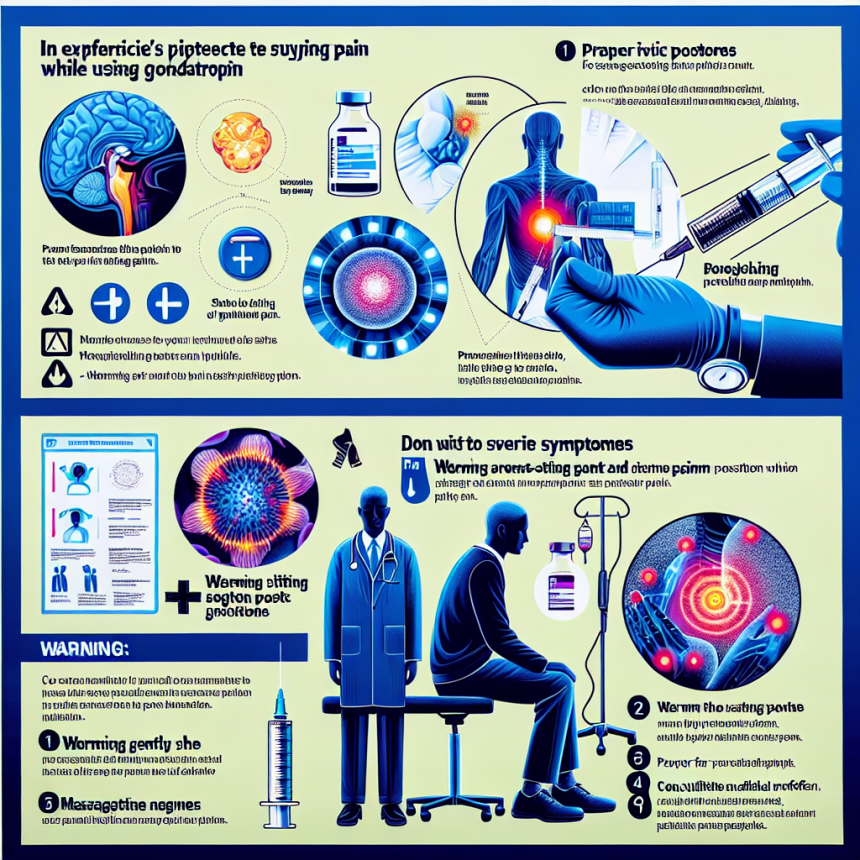 Qué hacer si experimentas dolor al usar Gonadotropina