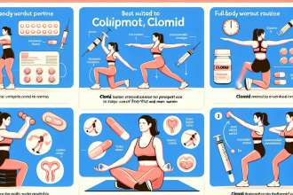 Qué rutina full-body va mejor con Clomid