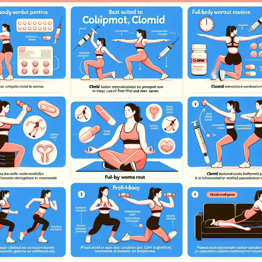 Qué rutina full-body va mejor con Clomid