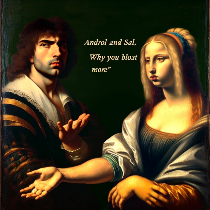 Andriol y sal: por qué te hinchas más