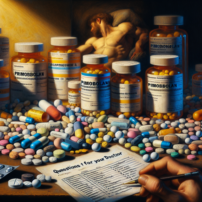 Primobolan (Metenolona) pastillas y medicamentos comunes: lista de preguntas para tu médico